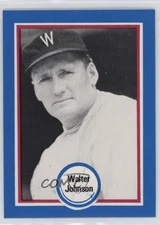 1976 Shakey's Baseball's Hall of Fame Walter Johnson #3 HOF