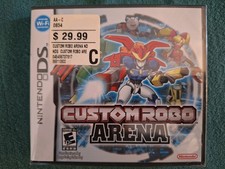 Custom Robo Arena Nintendo DS Factory Sealed Y-Fold