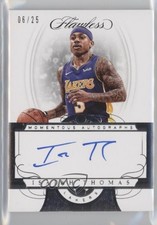 2017-18 Panini Flawless Momentous Auto 6/25 Isaiah Thomas #MA-IT Auto 3d3