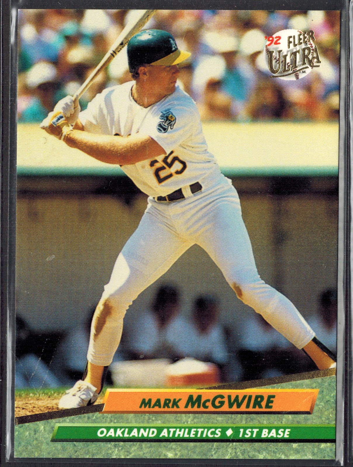 1992 Fleer Ultra ~ Mark McGwire 115 *Free Same Day Ship **BOGO