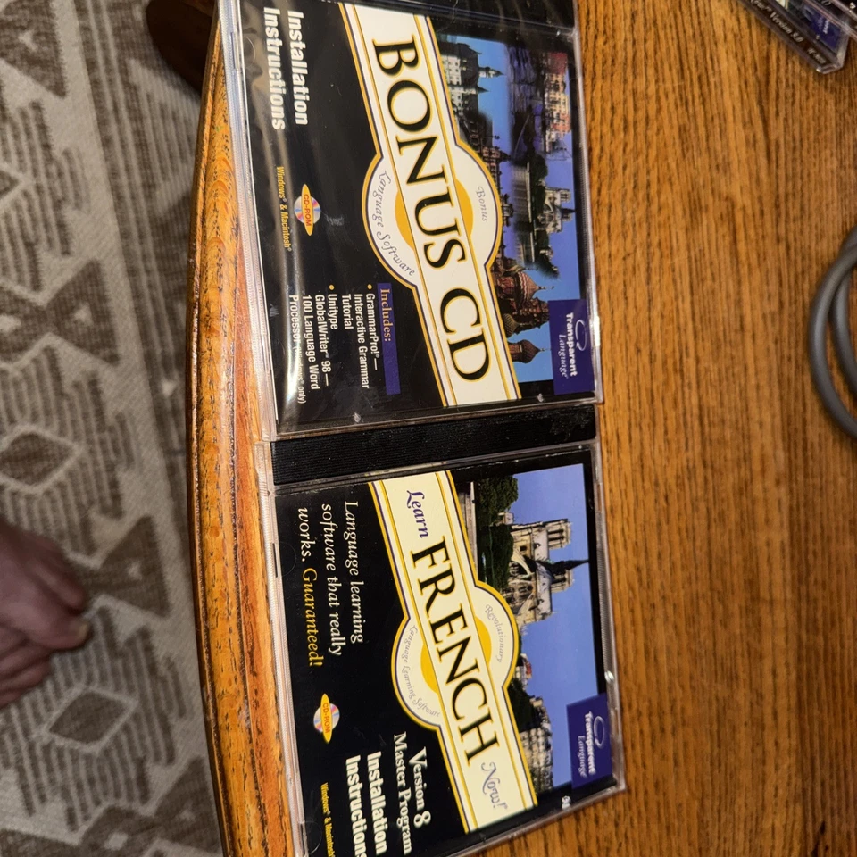 ¡Aprende francés ahora! Master Program 2 CD-ROM de Transparent Language Win/Mac Foto 2 de 2