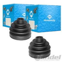 2X Metalcaucho Achsmanschetten Satz Radseitig Passend FüR Infiniti QX4 Nissan Al