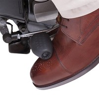 Schalthebel-Schuh-Schutz Tucano New Foot Aus Schwarzem Silikon.