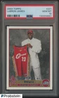 2003-04 Topps #221 LeBron James Cleveland Cavaliers RC Rookie PSA 10 GEM MINT