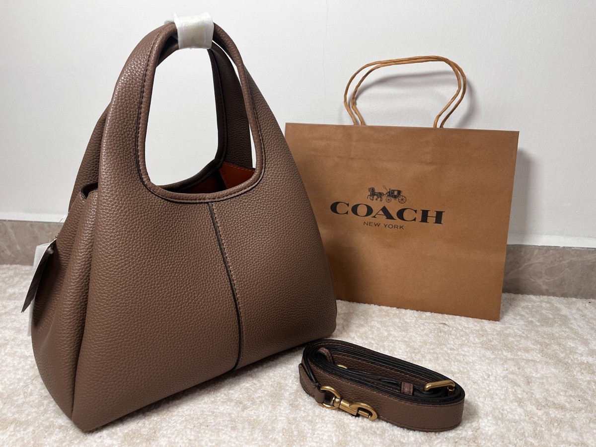 COACH Lana Shoulder Bag 23 CM545 Dark Stone for sale online | eBay
