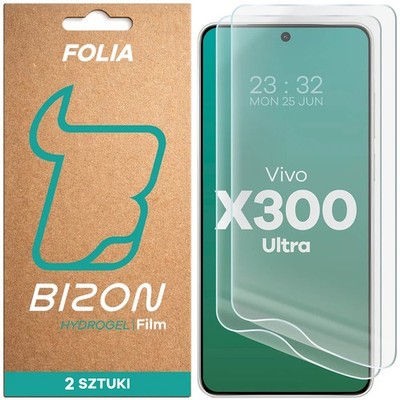 2x Schutzfolie für Vivo X300 Ultra Bizon Displayschutzfolie Folie Film