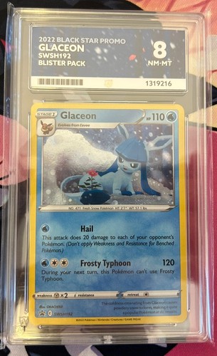 Glaceon graded ACE 8 for sale on eBay
