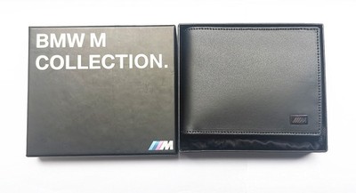 BMW M Performance Leather Wallet Purse With Coin Pocket