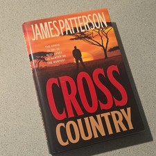 James Patterson Cross Country Hardcover Little, Brown Thriller w/ Dust Jacket