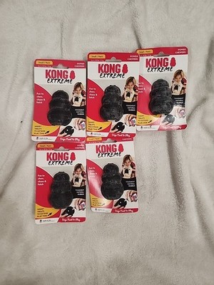 Lpt Of 5 KONG EXTREME Small Dog Chew Toys NEW $45 MSRP 50% OFF