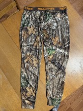 Realtree Edge Base Layer Bottoms Pants Underwear Stretch Camo Men’s XL 40-42
