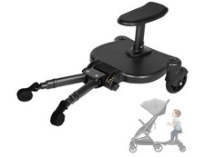 Universal Stroller Board with Removable Seat 2-in-1 Seat Pushchair Attachment