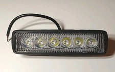 6 Led Work Light Bar 18w Lamp Flood Spot Driving Fog For Car Suv Atv 6 Led Work Light Bar 18w Lamp Flood Spot Driving Fog For Car Suv Atv