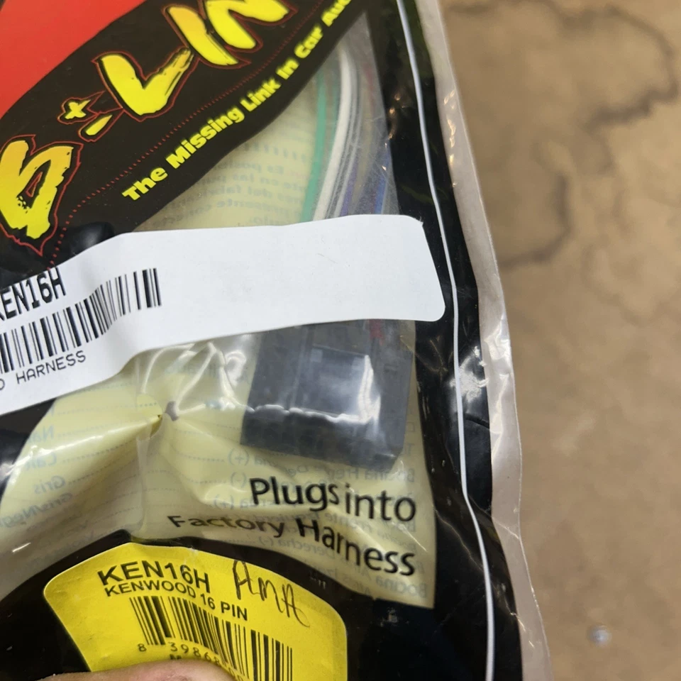 DB Link Kenwood KEN16H 16 Pin Amplifier Kit Wiring Harness New Sealed - Image 4 of 4