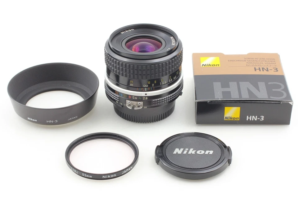 [COMO NUEVO] Nikon Ai Nikkor 35 mm f/2,8 lente gran angular MF de JAPÓN - Imagen 2 de 4