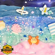 7 Pack Slime Kit for Girls Ages 8-12 Butter Cloud Crunchy