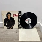 Michael Jackson Bad Epic Stereo Records OE 40600 1987 1st Press Vinyl LP Used