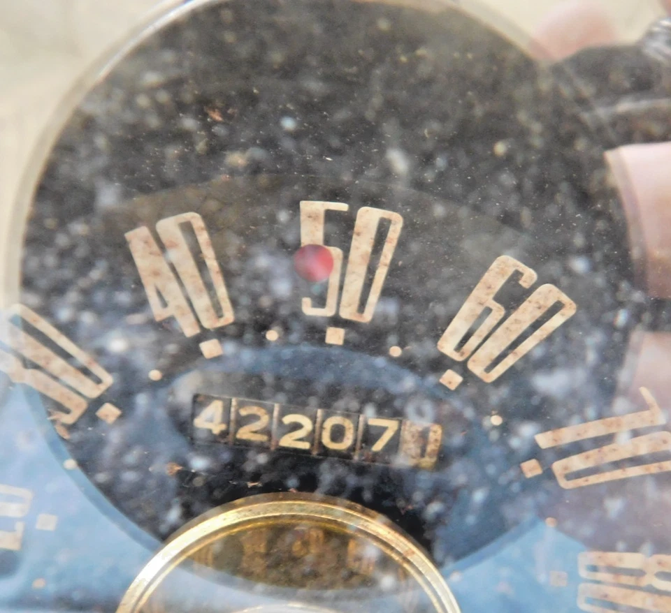 SPEEDOMETER FOR 1951 STUDEBAKER COMMANDER CARS DASHBOARD GAUGE 51 WORKS! - Image 3 of 4