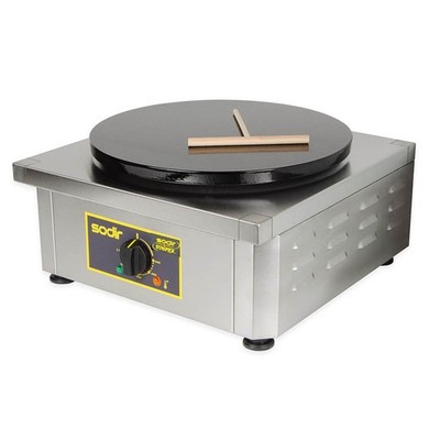 Equipex 350E Sodir-Roller Single Grill Crepe Machine w/ 13-3/4  Diameter Cast...