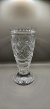Webb Corbett Vintage Crystal Vase 15.5cm Decorative Cut Crystal Retro