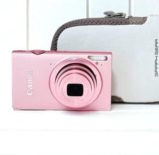 Canon IXY 430F Pink Excellent 16.1MP 5x zoom Wi-Fi Digital Camera From Japan