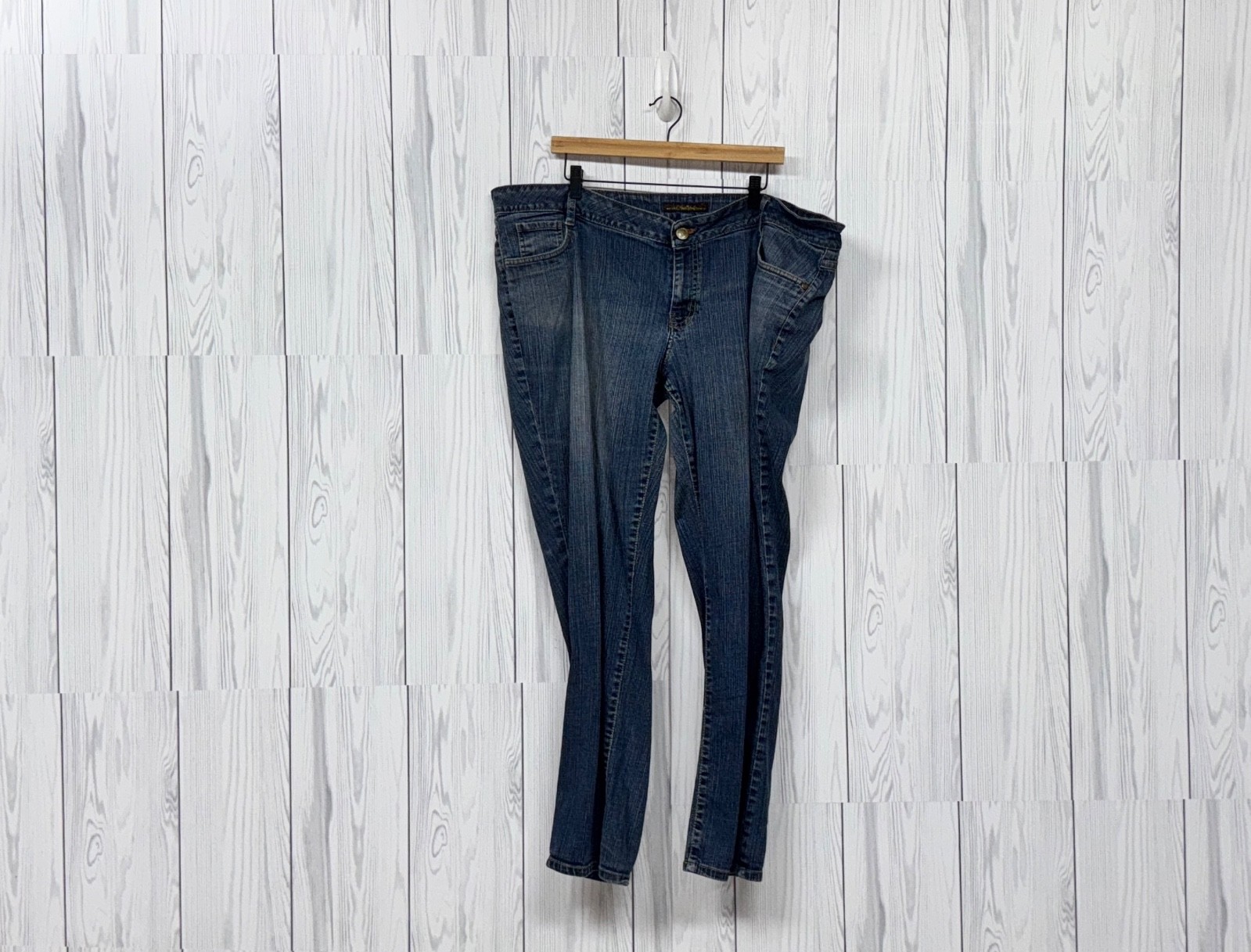 Southpole jeans womens plus size 22 straight slim blue medium vintage