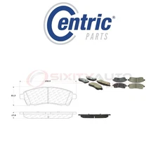 Centric Fleet Disc Brake Pads w Hardware for 2000-2005 Ford Excursion 5.4L ai