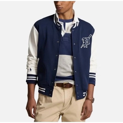 Polo Ralph Lauren Varsity Jacket Men's Gothic P Patch Big and Tall Size 3XB