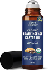 Organic Castor Oil Frankincense Eye Roller for Puffiness Fine Lines