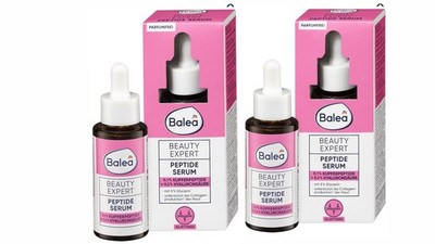 Balea Peptide Serum 2-Pack   Copper Peptide & Hyaluronic Acid | Dm Germany