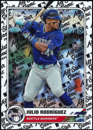 2025 Topps All-Star Game Mega Box Foil #32 Julio Rodriguez Seattle Mariners