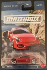 Matchbox 2025 European Series Porsche Cayman #03/05 Red