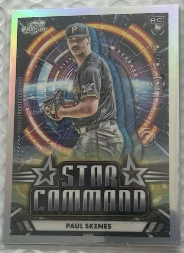 2024 Topps Cosmic Chrome Star Command Paul Skenes RC