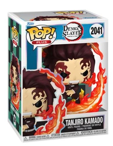 Funko Pop! Demon Slayer Tanjiro Kamado (Dancing Flash) #2041 + Pop Protector