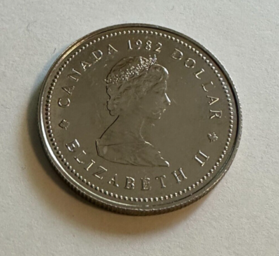 Canada 1982 $1 Dollar - 1867 Confederation Constitution Coin