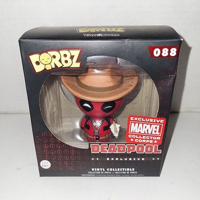 Dorbz Cowboy Deadpool Marvel Collector Corps exclusive