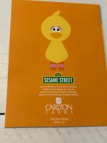 Sesame Street American Greetings 1st Birthday Invitation & Card Set NEW - Picture 4 of 8