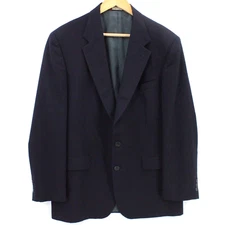 Botany 500 Couture Blazer Mens Navy Blue Two Button Front Designer Size XL Rare