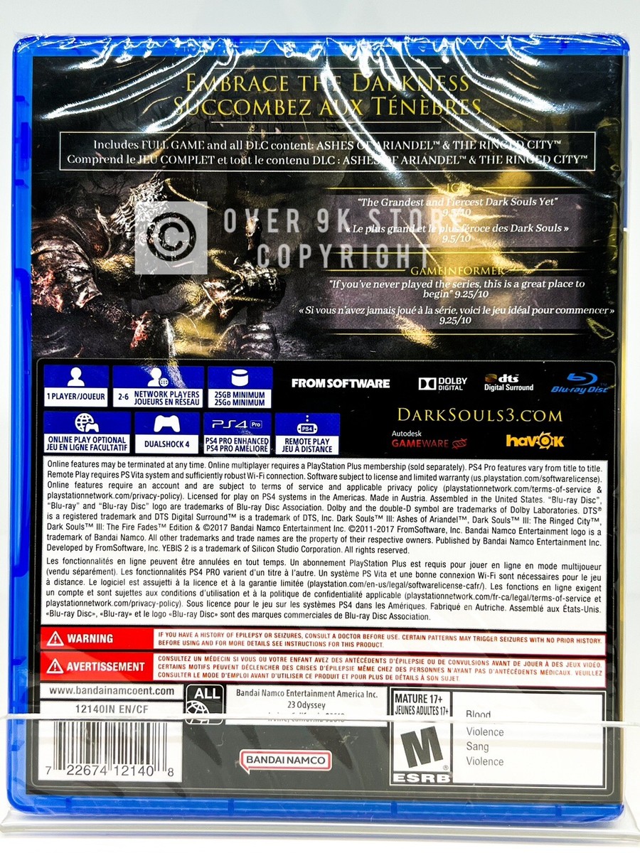 Dark Souls Remastered + SOTFS + Fire Fades Complete Edition