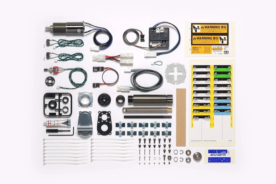 Tamiya RC Electric Actuator Set For 1/14 Scale R/C Tow Truck 56553 - Image 2 of 3