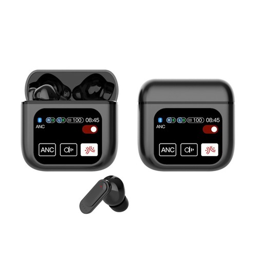 Bluetooth 5.4 Wireless LED Display Touchscreen Noise Reduction Headphone - Zdjęcie 7 z 17