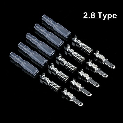 900PCS Assortment Spade Crimp Terminals Kit Electrical Cable Wire Connectors M/F - Picture 11 of 12