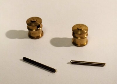 Wood Ship Model Fittings Parts 2 Brass 10mm x 8mm Hanging Lamp Lantern Lights