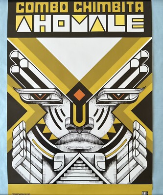 Combo Chimbita Ahomale Official Promo Poster 59cm x 42cm Rare
