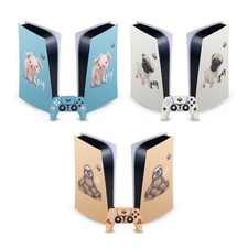ANIMAL CLUB INTERNATIONAL FACES VINYL SKIN FOR SONY PS5 DIGITAL EDITION BUNDLE