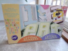 Wilton Letters Numbers Nonstick Cake Bakeware Free Shipping