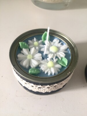  Vela con forma de Flores (nueva)