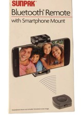Sunpak Bluetooth Remote With Smartphone Mount Sealed / Free Shipping