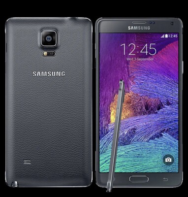 Samsung Galaxy Note SM-N910A 32GB Black (AT&T) Smartphone Very