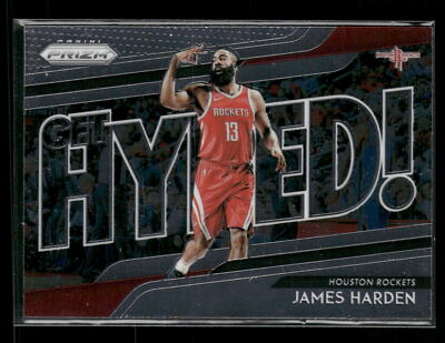 James Harden 2018-19 Panini Prizm #7 Get Hyped!